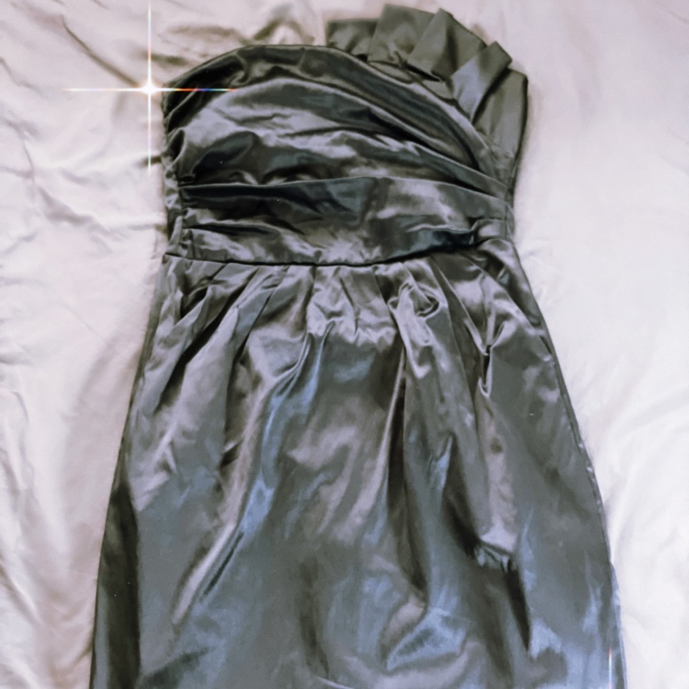✨Ruby Rox gray strapless dress✨